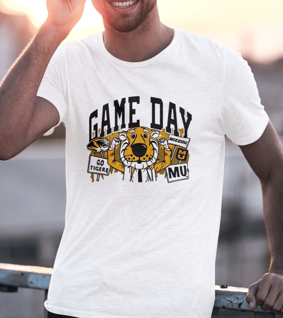 Missouri Tigers 2026 NCAA Game Day Go Tigers MU T-Shirt