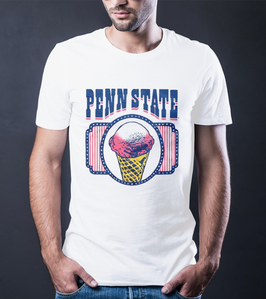Penn State Ice Cream Cone Nittany Lions Creamery NCAA 2026 T-Shirt