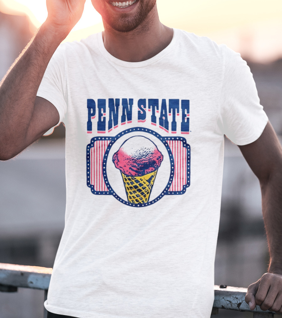 Penn State Ice Cream Cone Nittany Lions Creamery NCAA 2026 T-Shirt