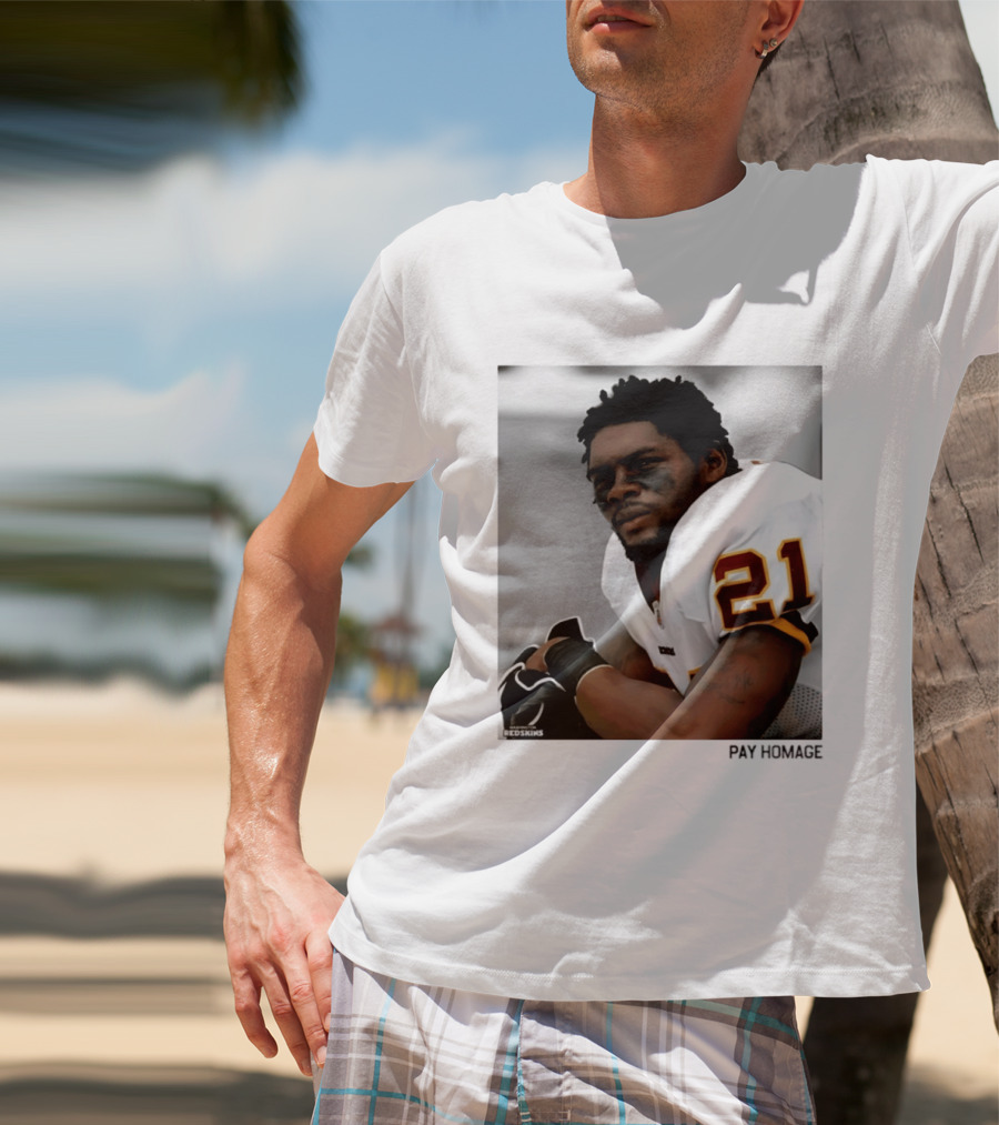 Sean Taylor 21 Washington Redskins Pay Homage Player T-Shirt