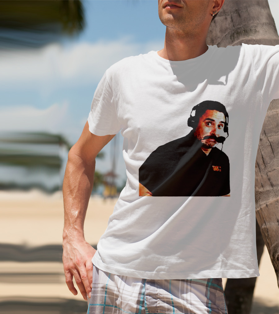 Steve Sarkisian Headset Shocked Longhorns Face Meme T-Shirt
