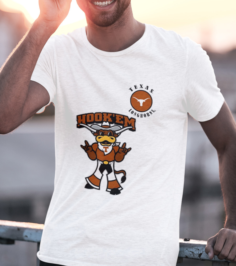 Texas Longhorns Hook'Em 2026 NCAA Tailgater Hometown T-Shirt