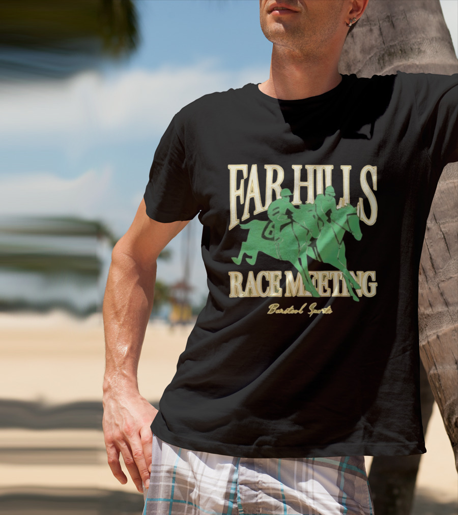 Far Hills Race Meeting The Hunt Barstool Sports 2026 T-Shirt