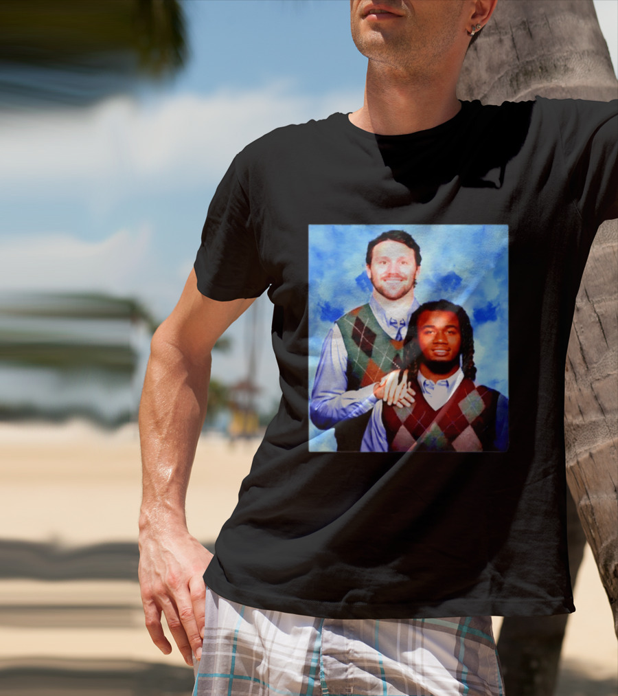 Josh Allen James Cook Buffalo Bills Step Brothers Meme Football Comedy T-Shirt
