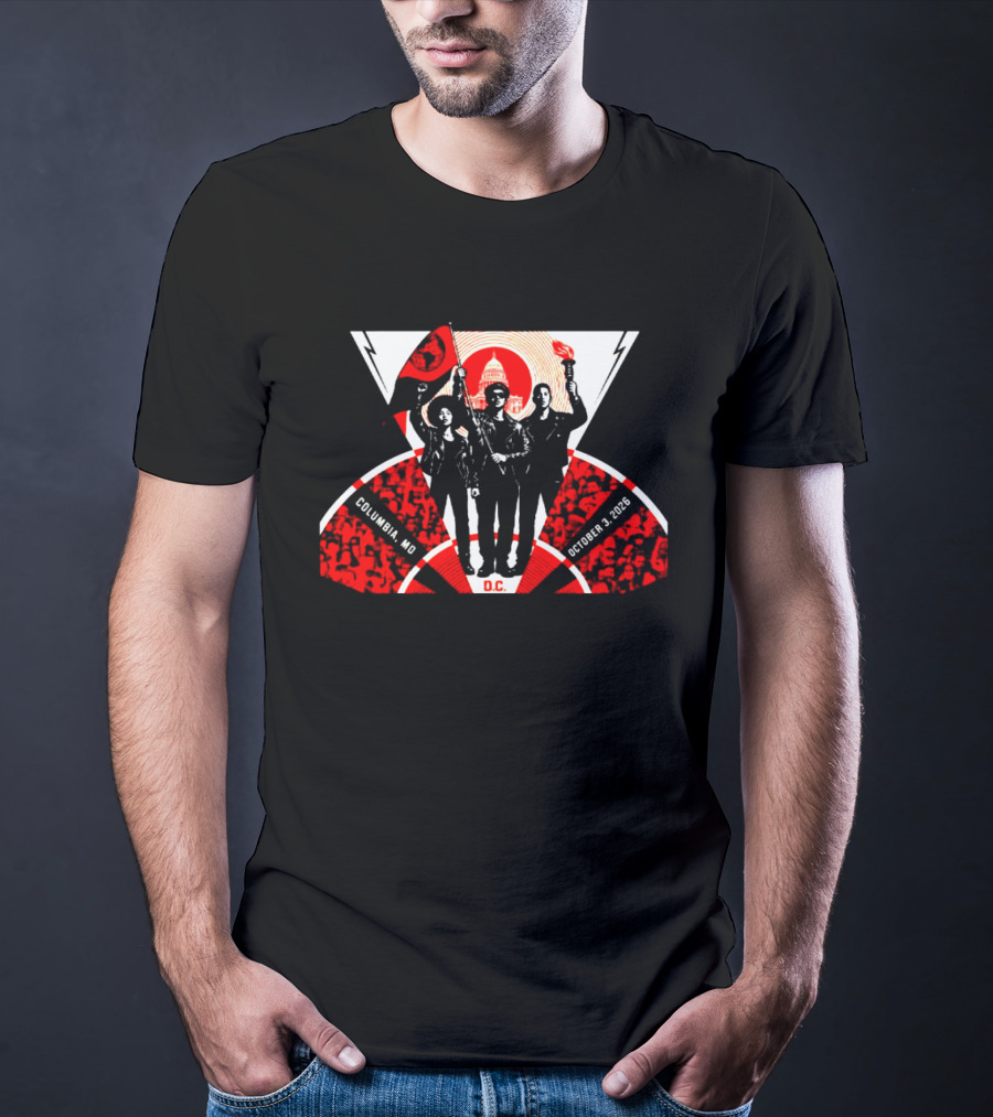 Power To The People 2026 Columbia MD October 3 Merriweather Post Pavilion Washington DC Event T-Shirt