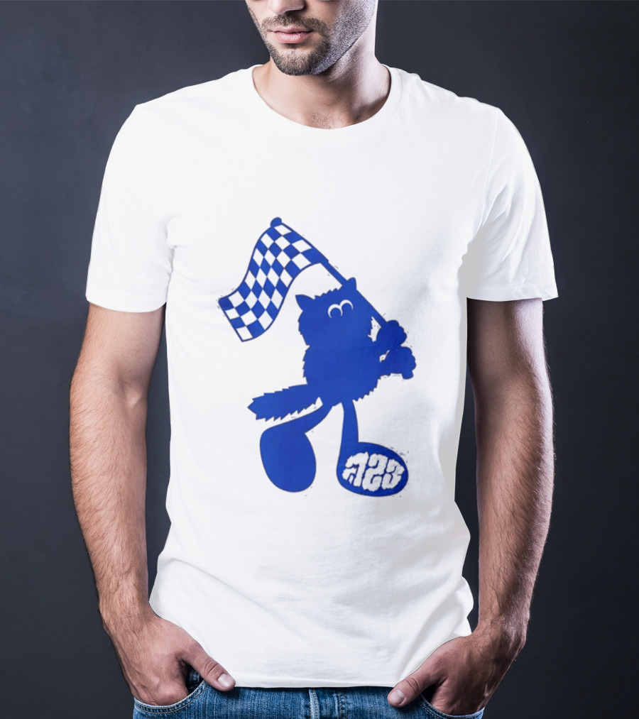 Alex Albon Quadrant Singapore Race Week Mascot 23 Checkered Flag T-Shirt