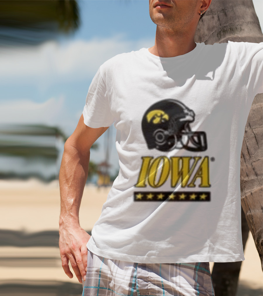 Iowa Hawkeyes Helmet 2026 ESPN College Gameday Runner T-Shirt
