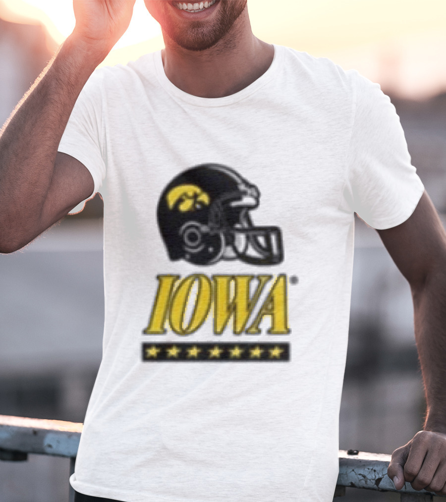 Iowa Hawkeyes Helmet 2026 ESPN College Gameday Runner T-Shirt