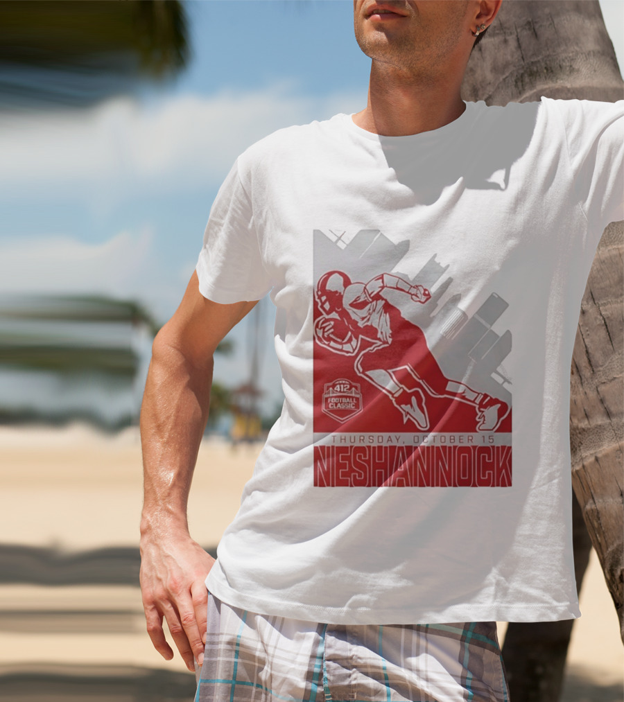 Neshannock 412 Football Classic Thursday October 15 Skyline T-Shirt