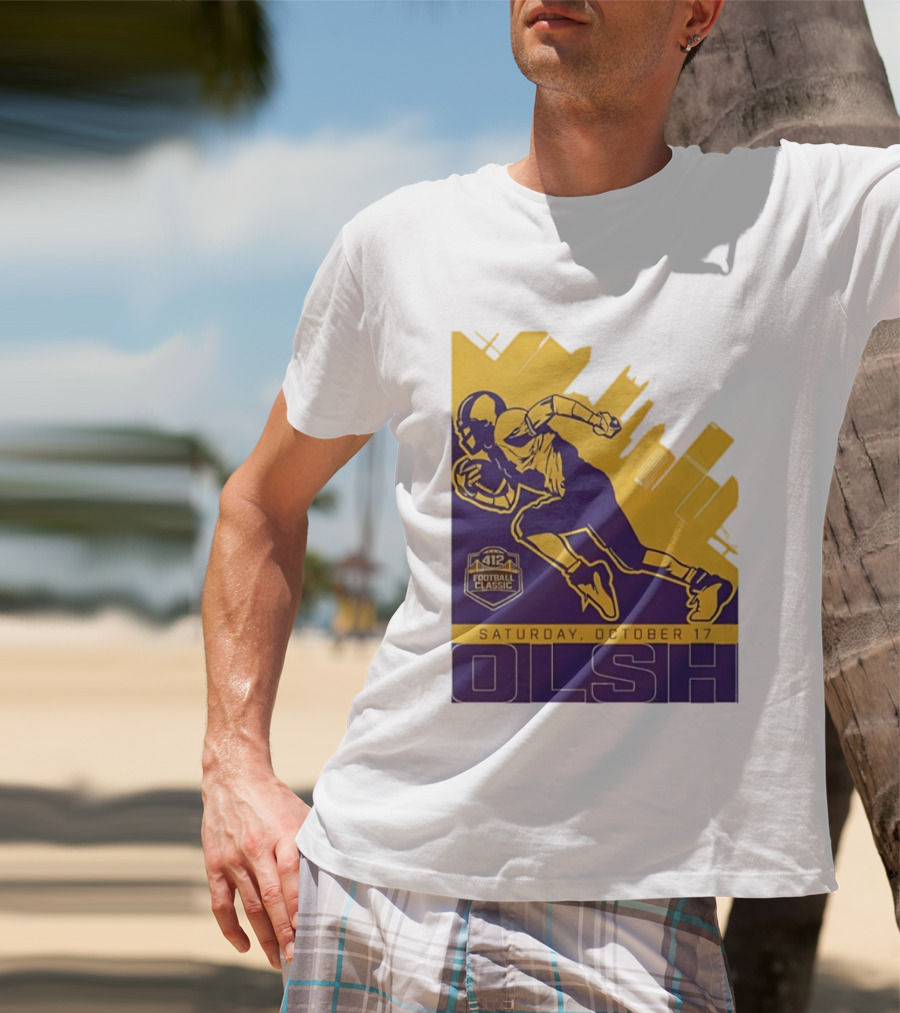 Olsh Football Classic Saturday October 17 City Skyline T-Shirt