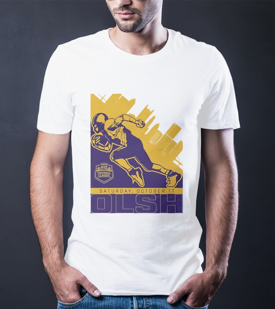 Olsh Football Classic Saturday October 17 City Skyline T-Shirt