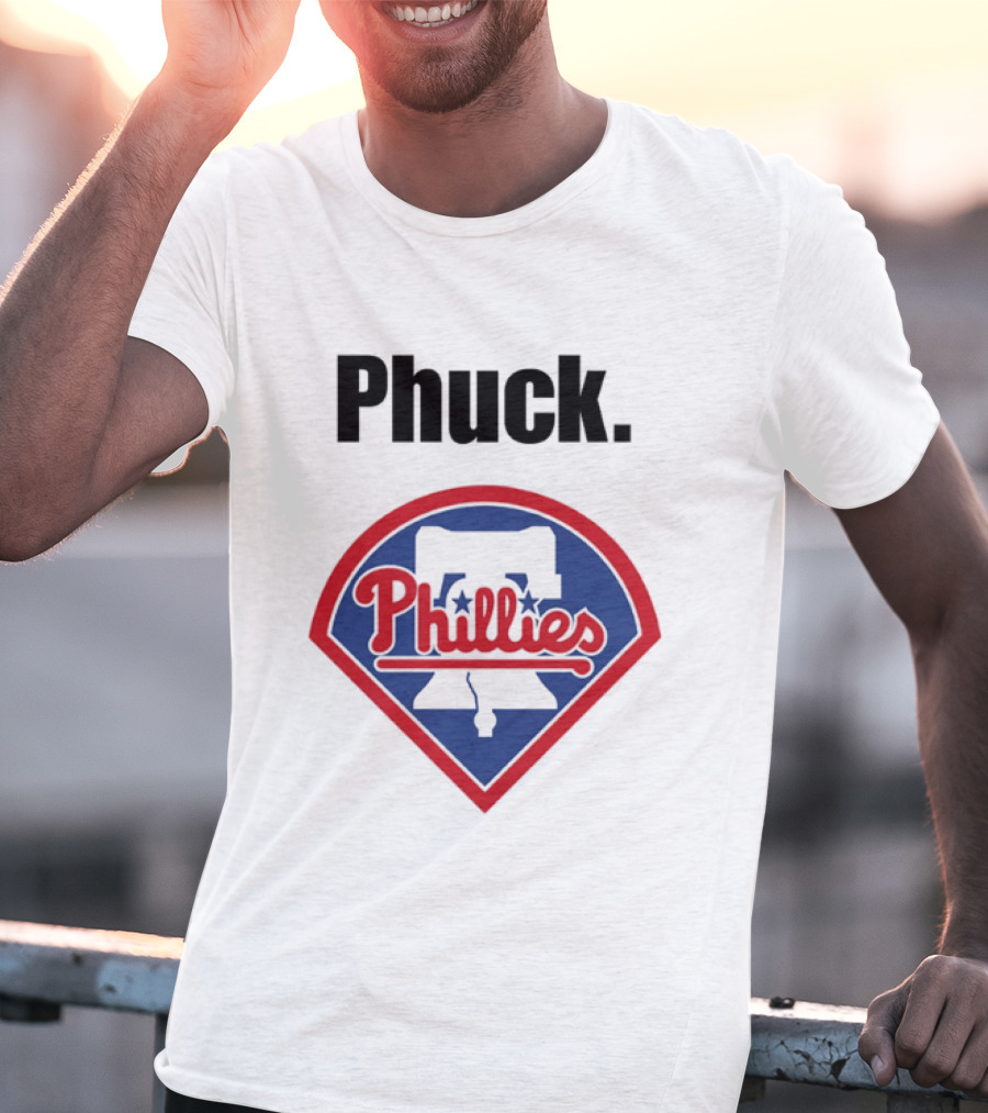 Phuck Phillies Baseball Meme Liberty Bell T-Shirt