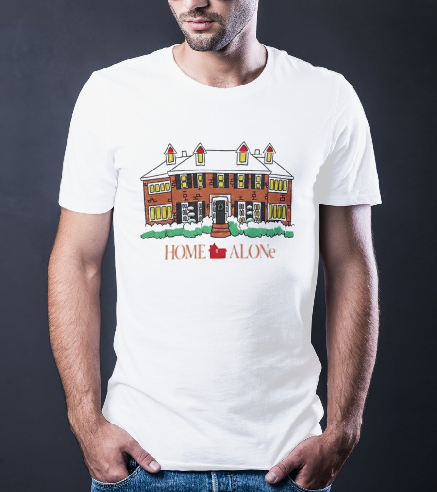Primark Home Alone House Kevin McCallister Battle Plan Christmas T-Shirt