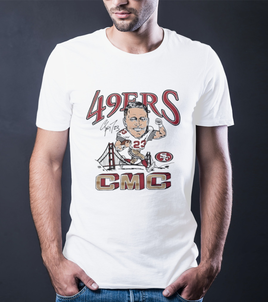 San Francisco 49ers CMC Caricature 23 T-Shirt