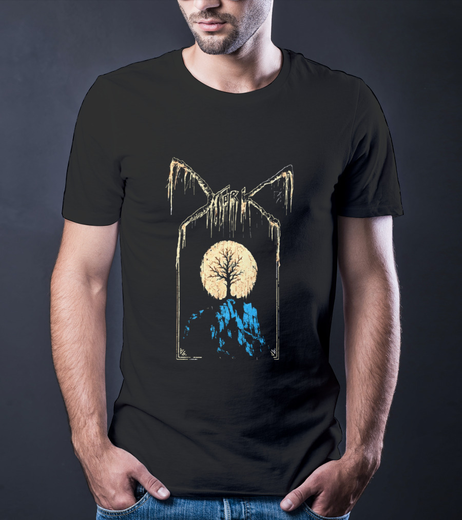 Mork European Tour 2026 Tree And Mountain T-Shirt