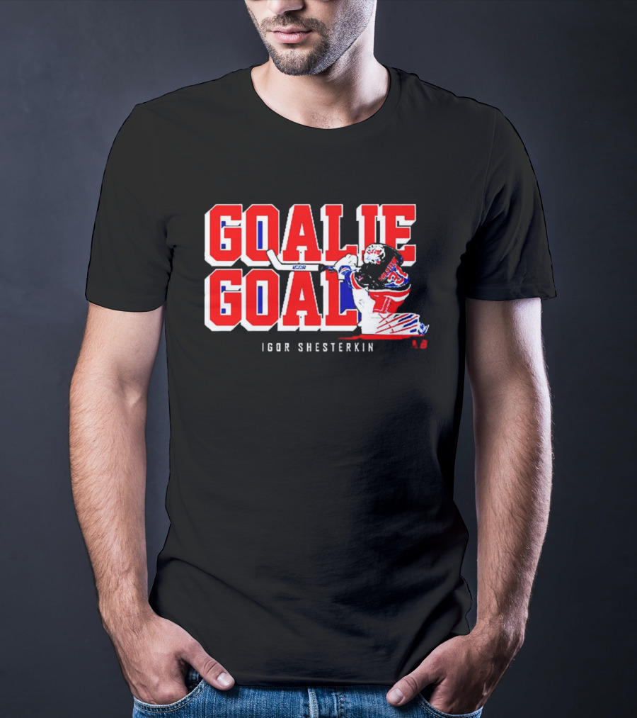 Goalie Goal Igor Shesterkin New York 31 T-Shirt