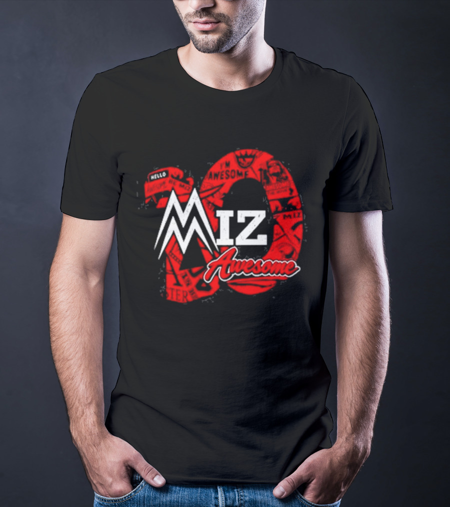 Miz Awesome 20 Years Anniversary Celebration WWE T-Shirt