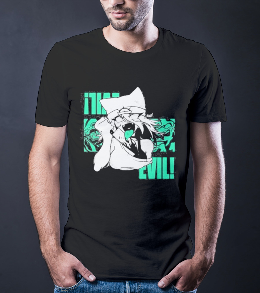Issbrokie Neon Glow EVIL! Mysterious Aura Transformation T-Shirt