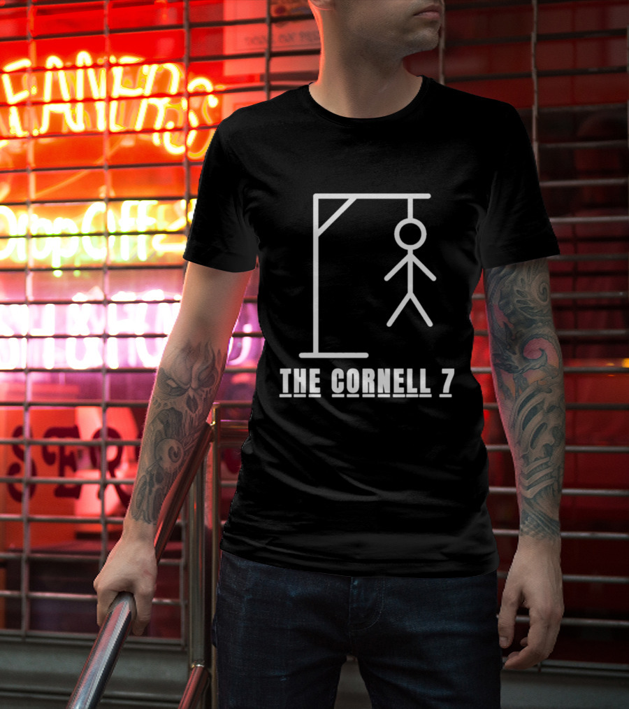 The Cornell 7 Stick Figure Hangman T-Shirt