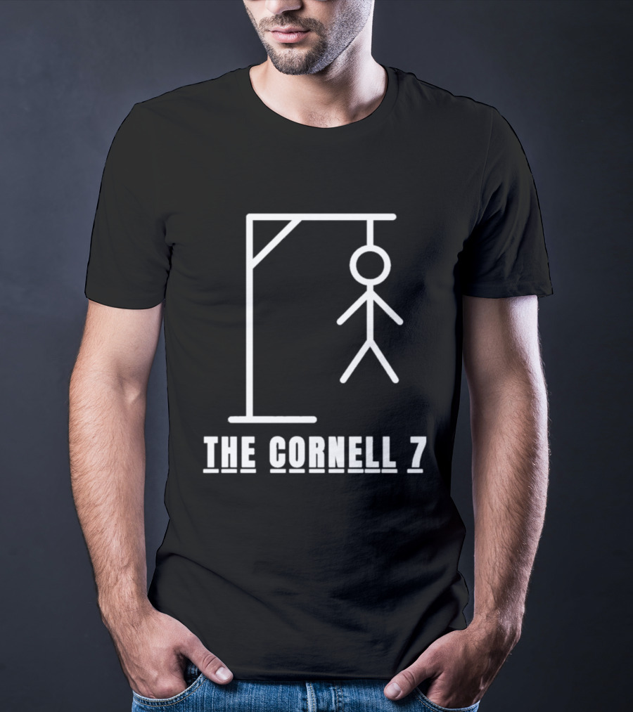 The Cornell 7 Stick Figure Hangman T-Shirt