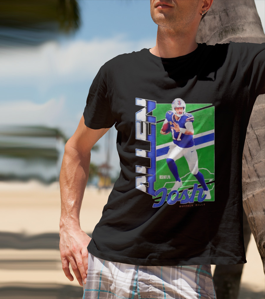 Josh Allen NFLPA Buffalo Bills NFL Player Moment 2026 T-Shirt