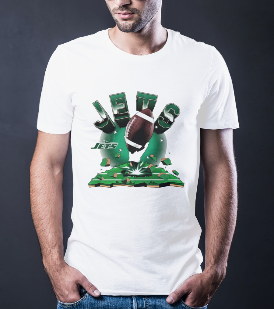 New York Jets Football Explode 2026 Clubhouse T-Shirt