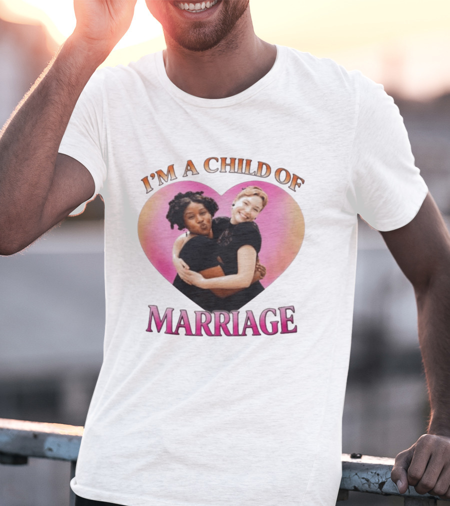 I'm A Child Of Marriage Hugging Heart Bridgerton Ss5 T-Shirt