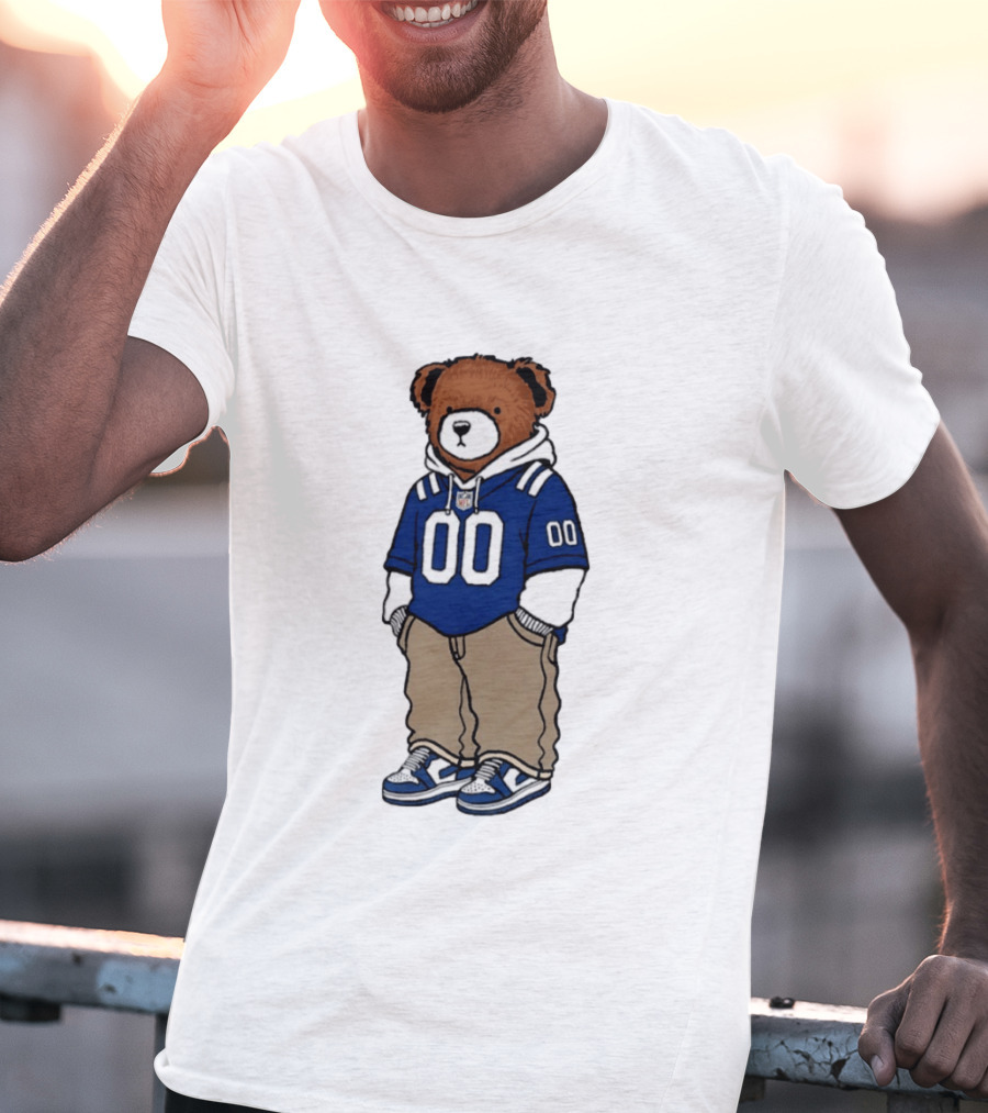 Indianapolis Colts Teddy Bears NFL London Games 2026 T-Shirt