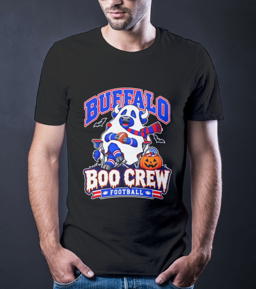 Buffalo Bills Boo Crew Halloween Football 2026 T-Shirt