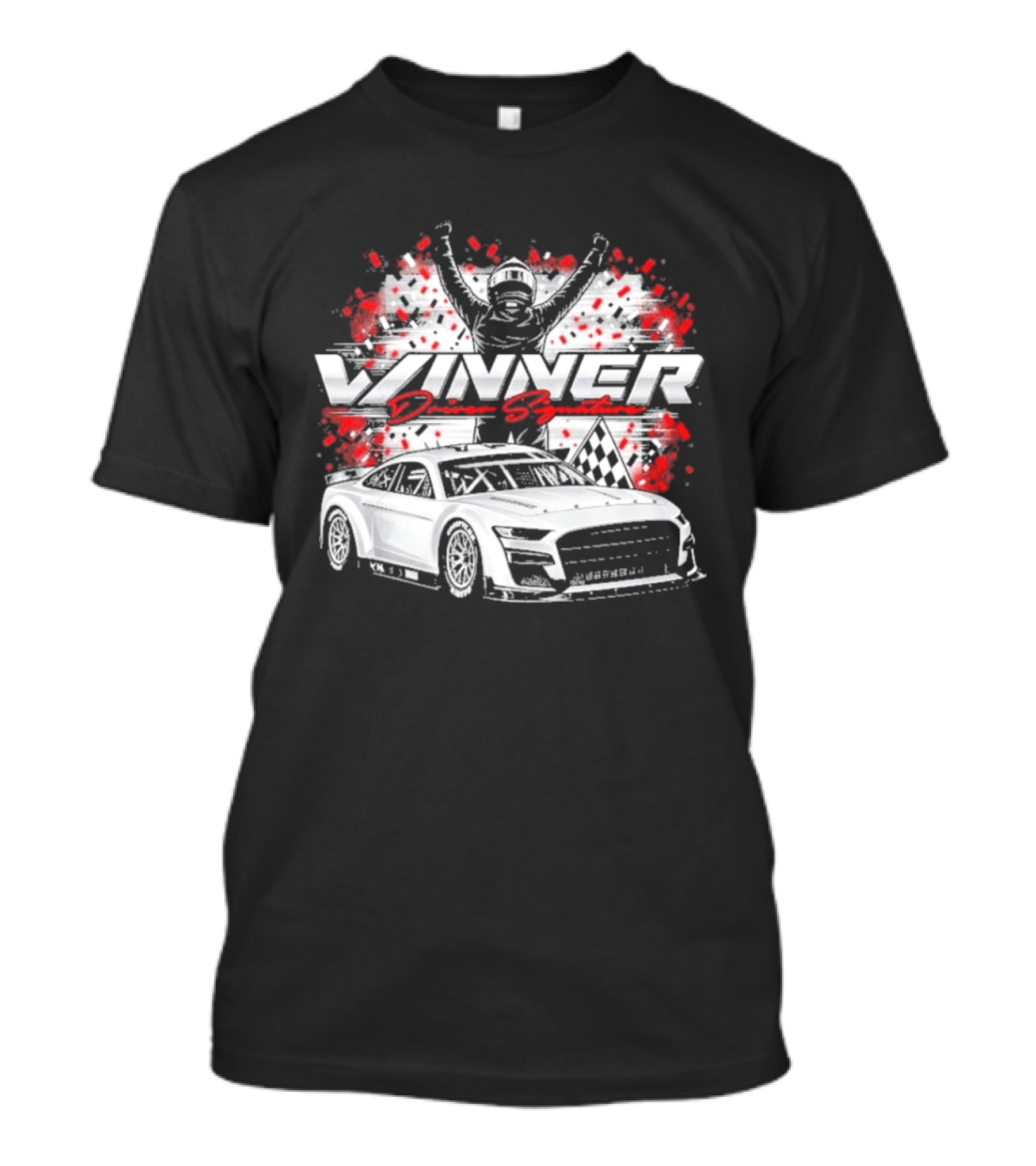 Chase Briscoe Winner South Point 400 Race Car Champion Celebration T-Shirt