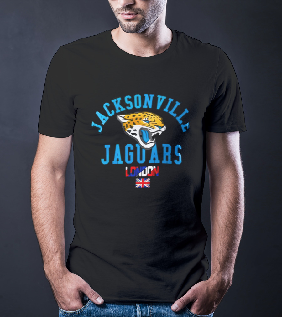 Jacksonville Jaguars London 2026 International Series UK Flag T-Shirt