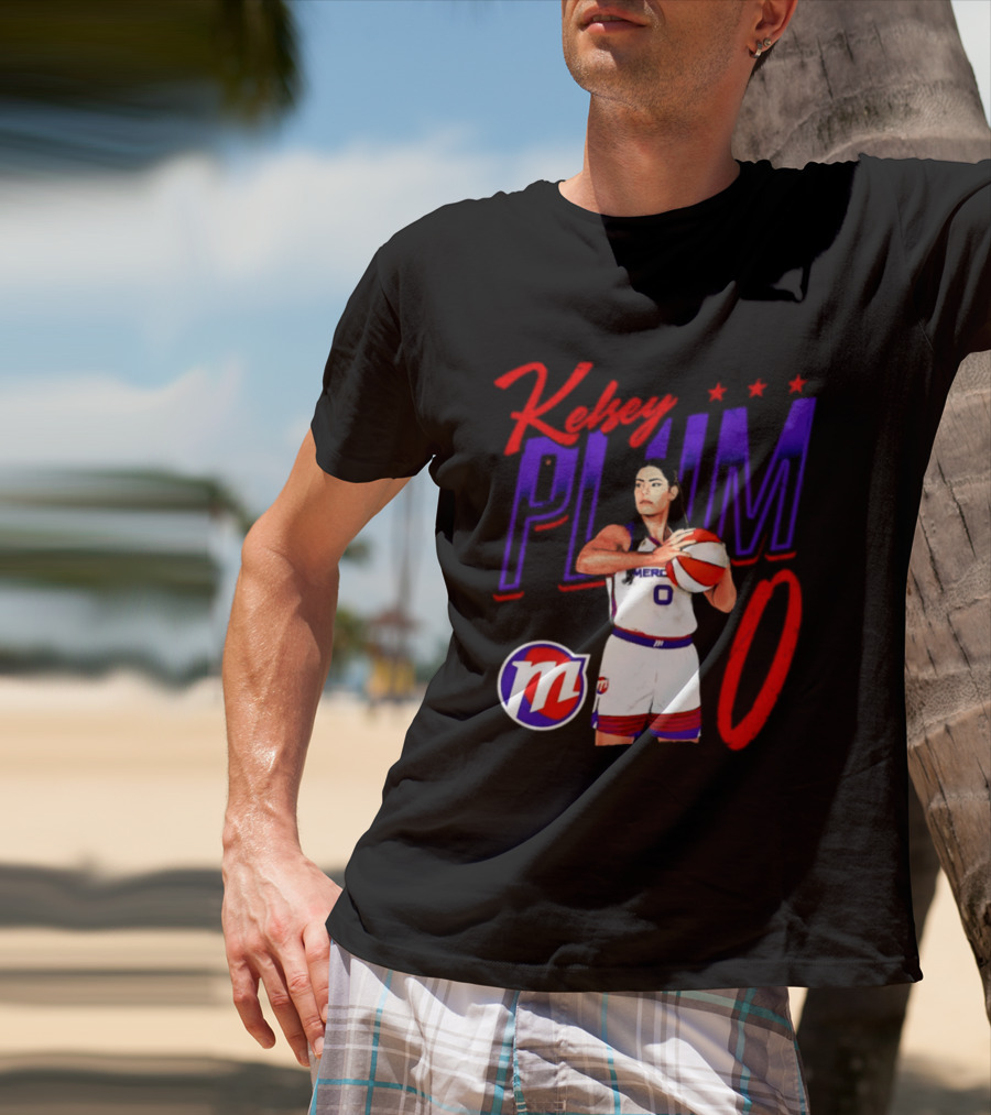 Kelsey Plum 0 Mercury WNBA Basketball Player T-Shirt
