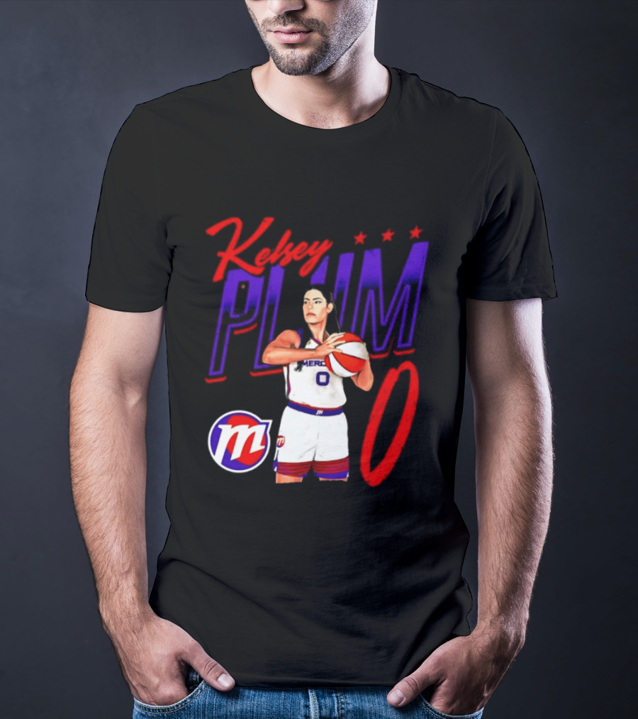 Kelsey Plum 0 Mercury WNBA Basketball Player T-Shirt