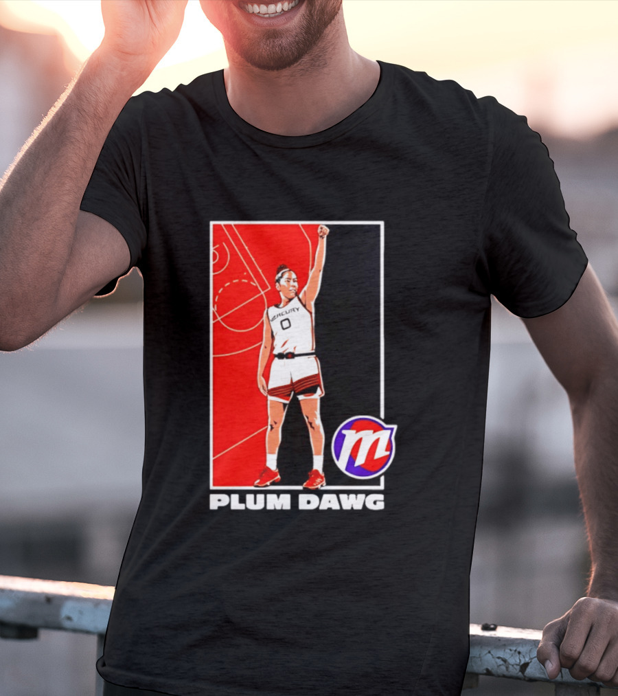 Kelsey Plum Phoenix Mercury 2026 WNBA Plum Dawg T-Shirt