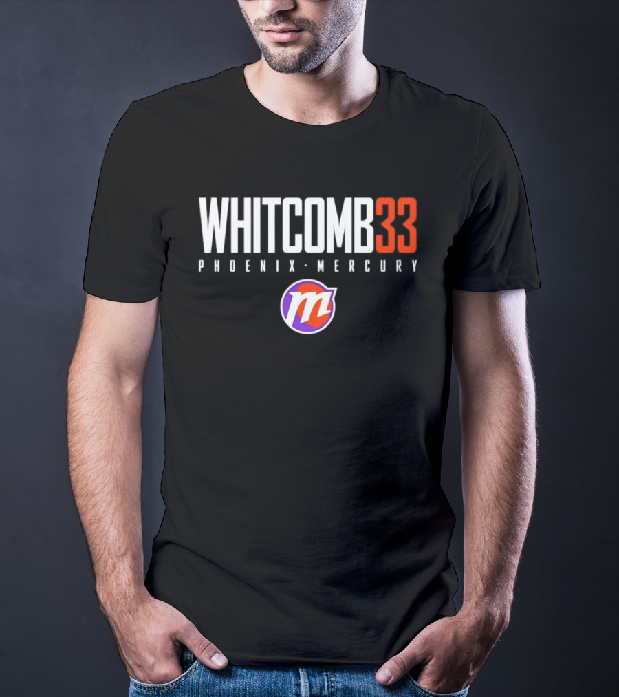 Whitcomb 33 Phoenix Mercury WNBA Name And Number T-Shirt