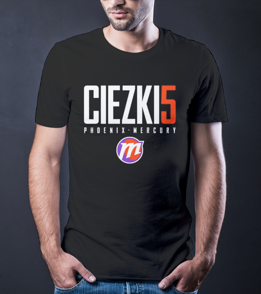 Ciezki 5 Phoenix Mercury WNBA M Basketball Fan T-Shirt