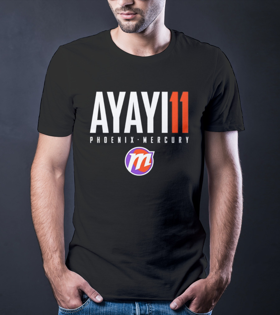 Phoenix Mercury Ayayi 11 WNBA Player Jersey T-Shirt