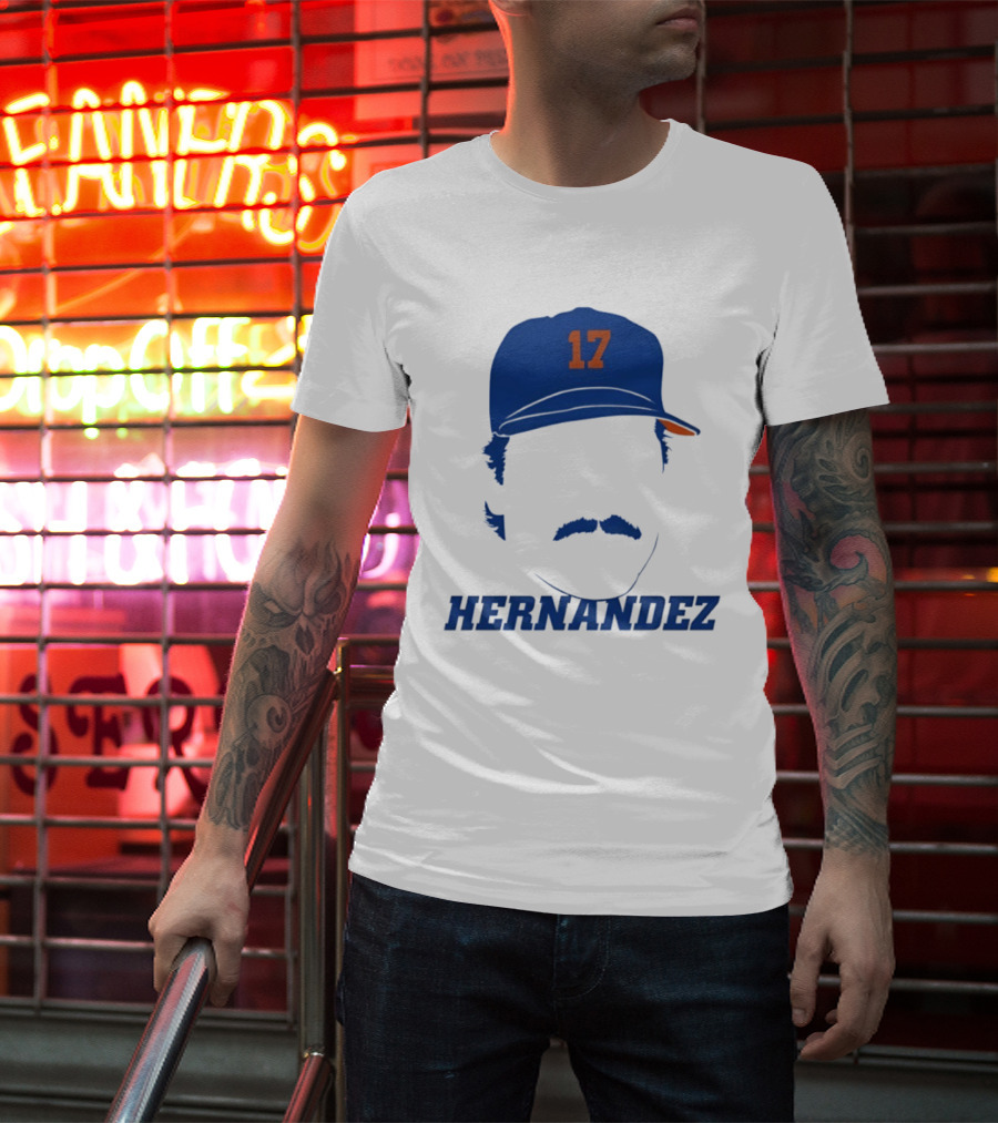 Keith Hernandez 17 New York Mets Baseball Cap T-Shirt