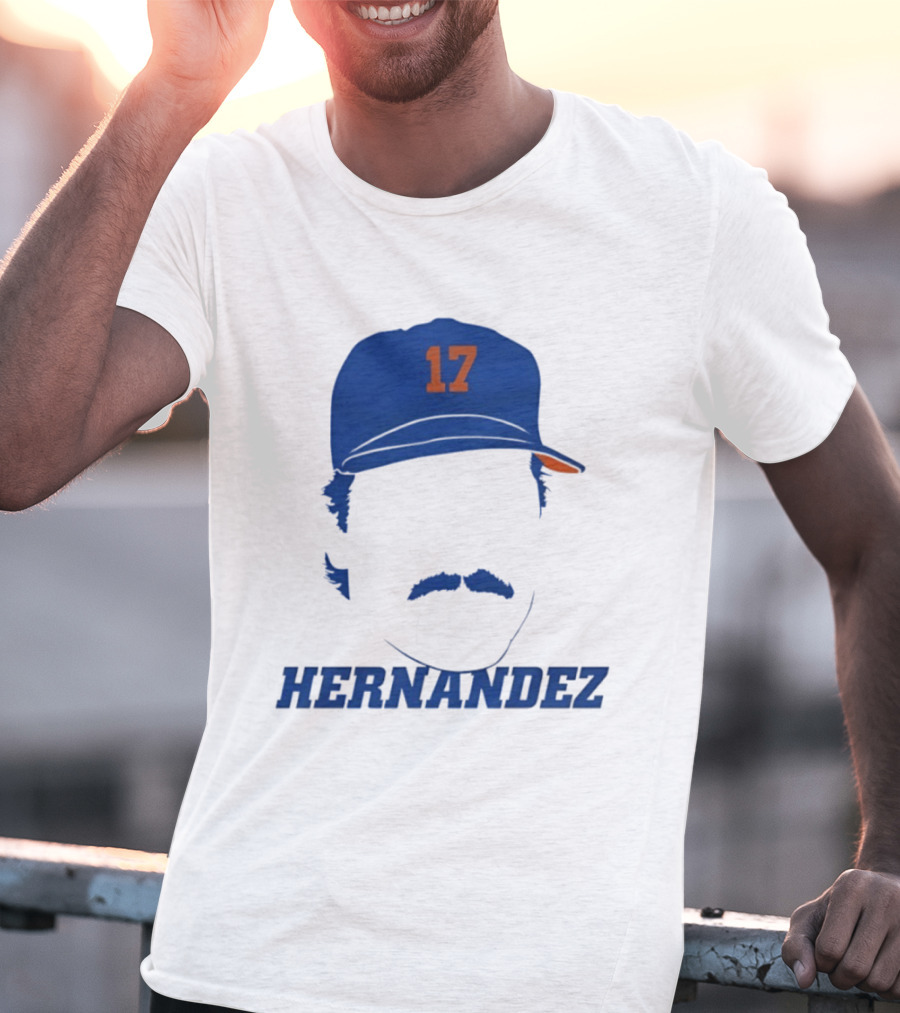 Keith Hernandez 17 New York Mets Baseball Cap T-Shirt