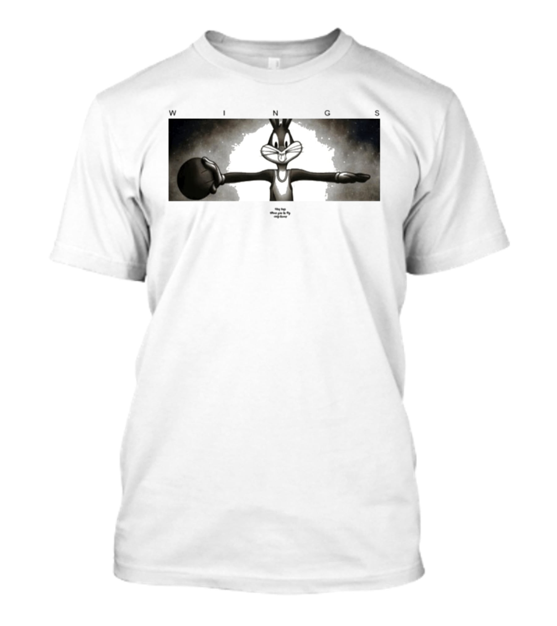 Wings Bugs Bunny Basketball Russell Westbrook Jordan Collaboration T-Shirt