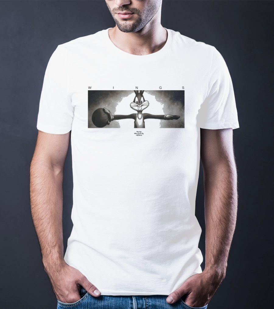 Wings Bugs Bunny Basketball Russell Westbrook Jordan Collaboration T-Shirt