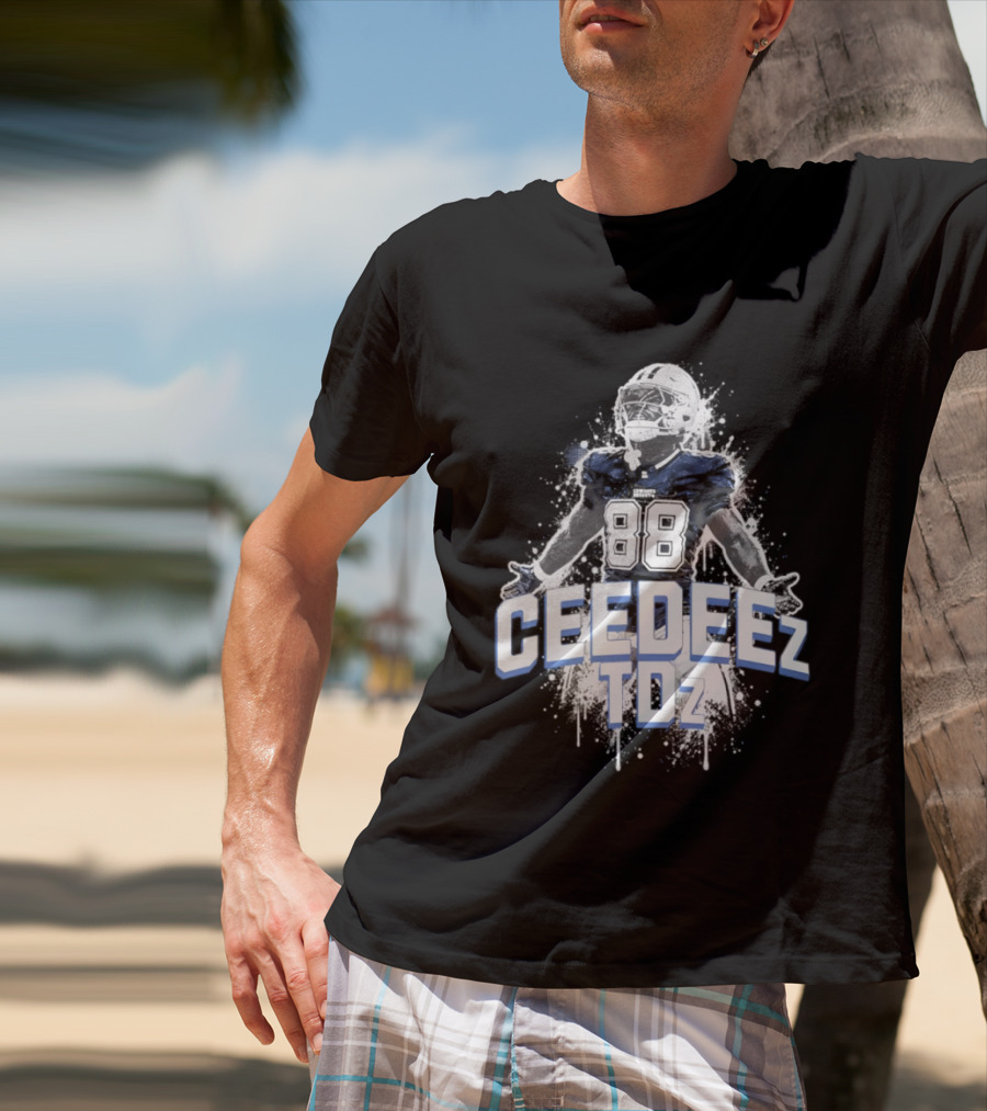 CeeDee Lamb CEEDEEZ TDz Dallas Cowboys Football Player T-Shirt