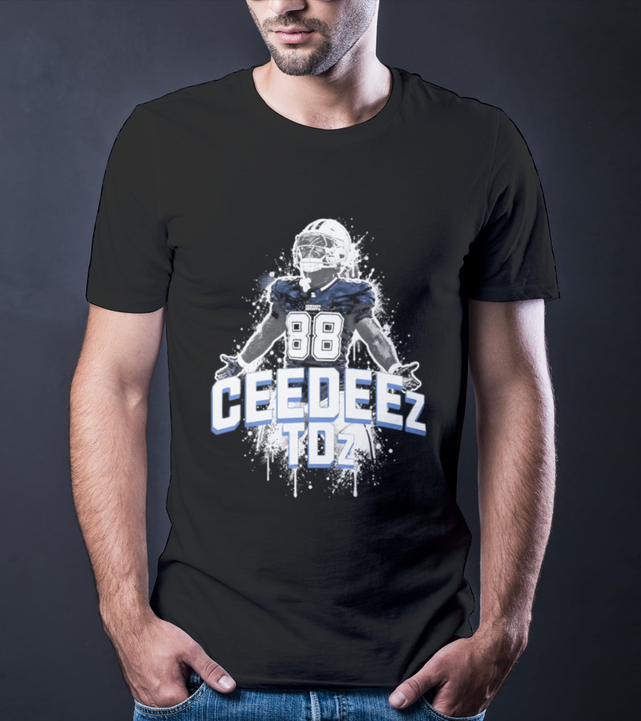 CeeDee Lamb CEEDEEZ TDz Dallas Cowboys Football Player T-Shirt