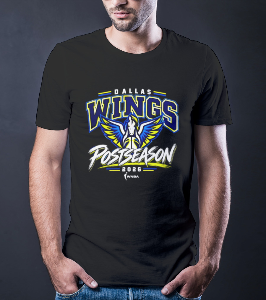 Dallas Wings WNBA Postseason 2026 Basketball Team Fans T-Shirt