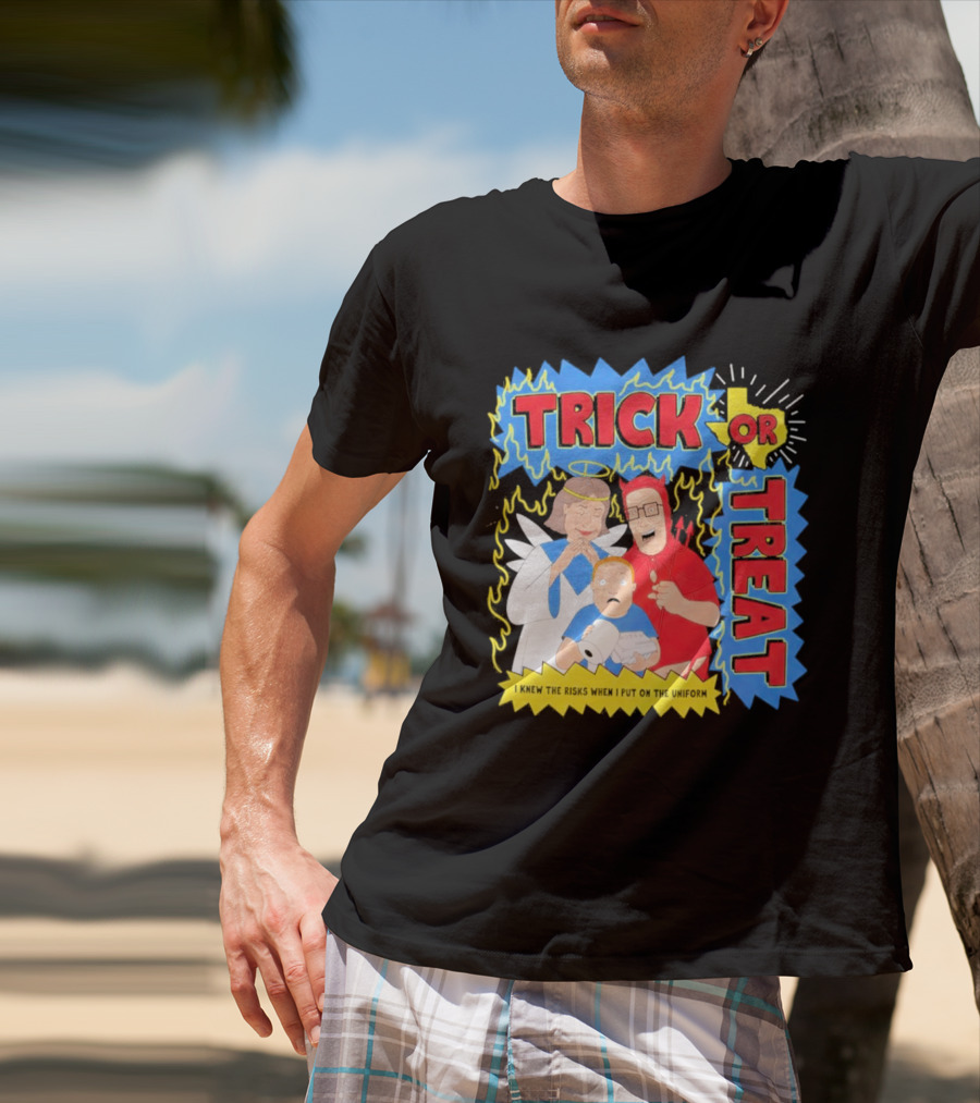 Trick Or Treat Hank Hill Halloween 2026 T-Shirt