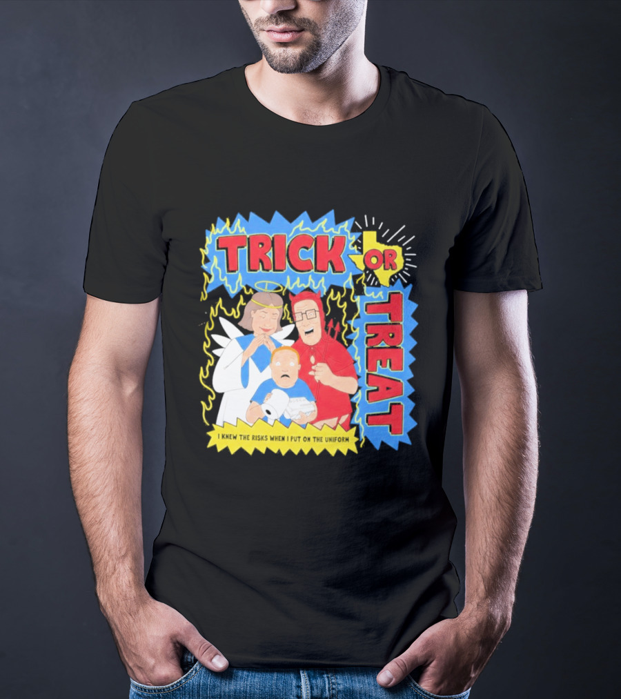 Trick Or Treat Hank Hill Halloween 2026 T-Shirt