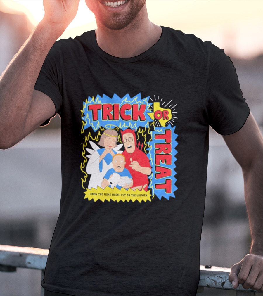 Trick Or Treat Hank Hill Halloween 2026 T-Shirt