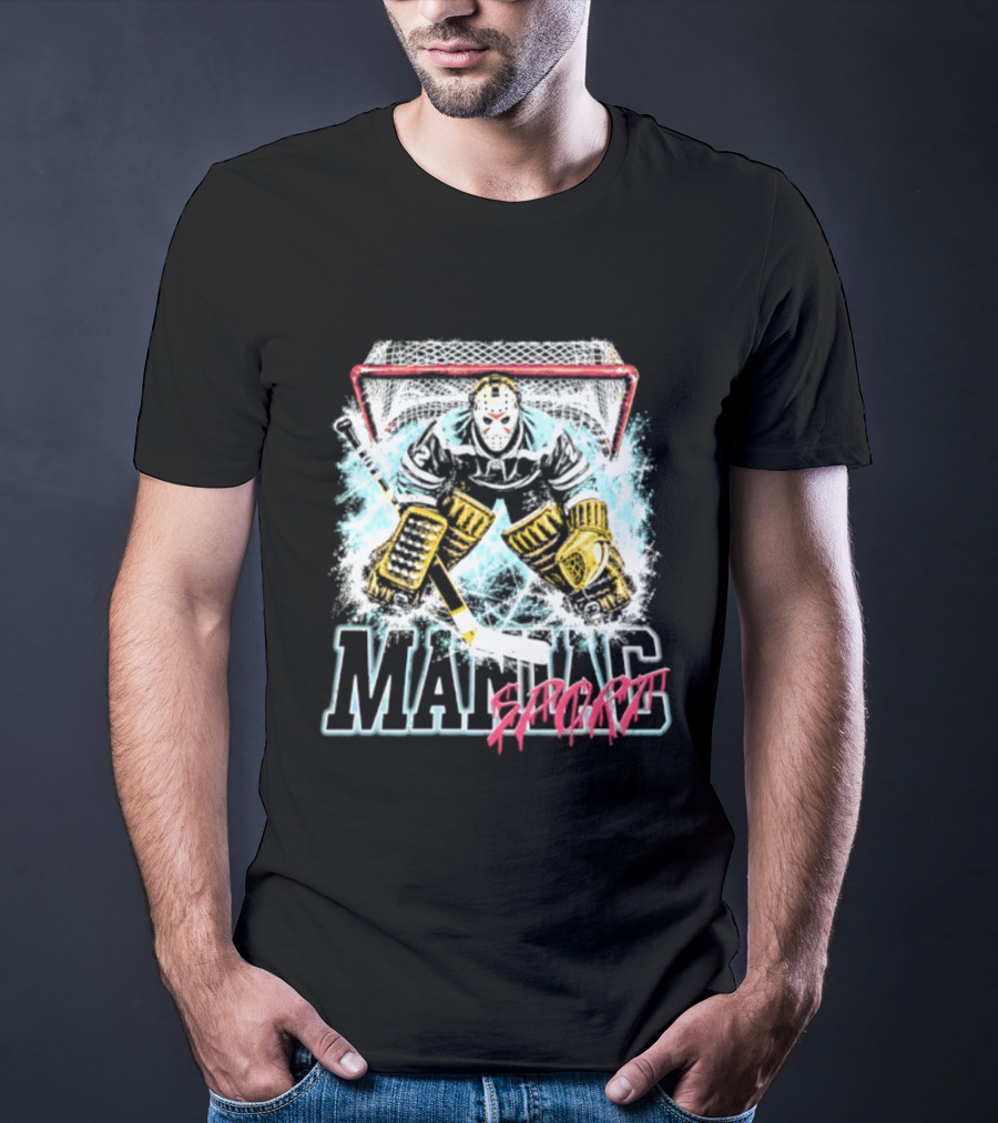 Jason Voorhees Maniac Sport 2026 Hockey Halloween T-Shirt