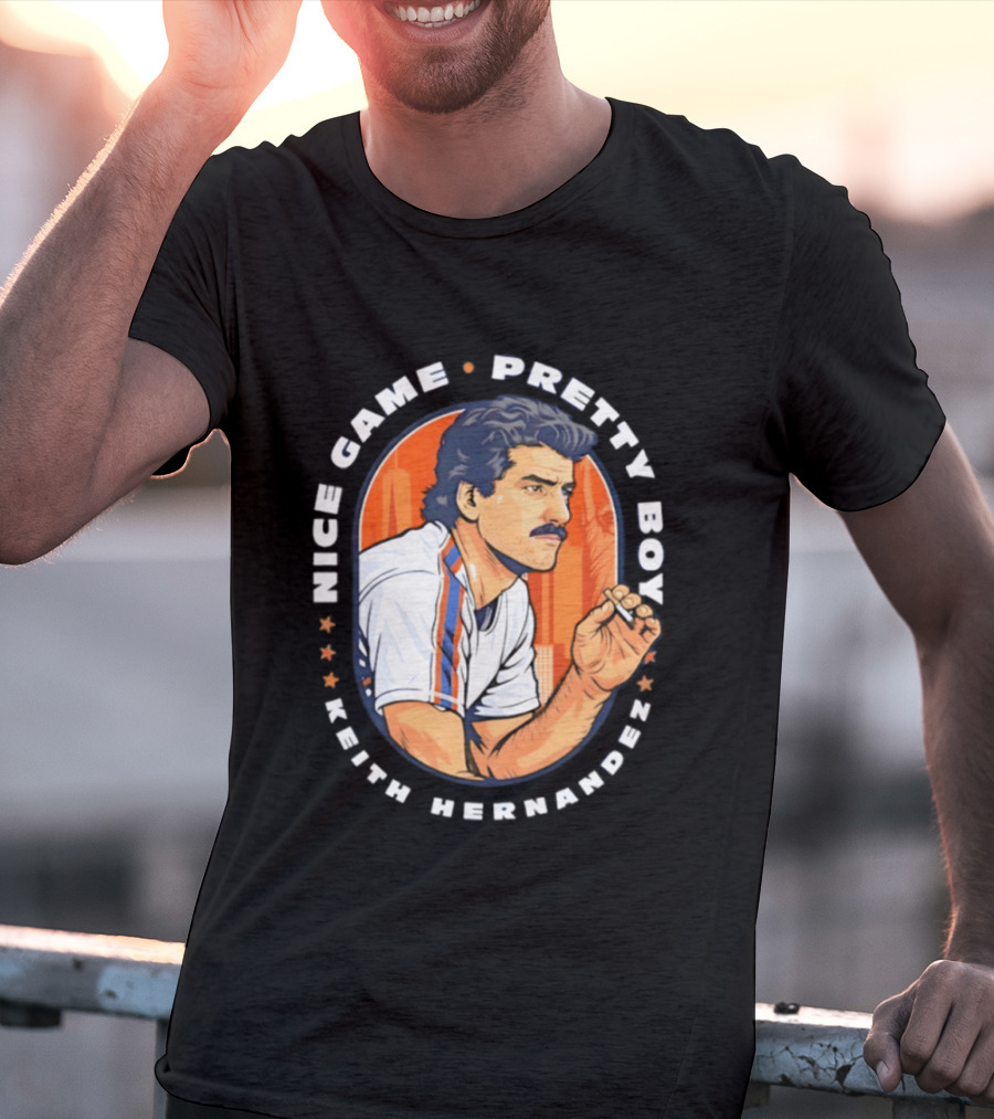 Keith Hernandez New York Mets Nice Game Pretty Boy T-Shirt
