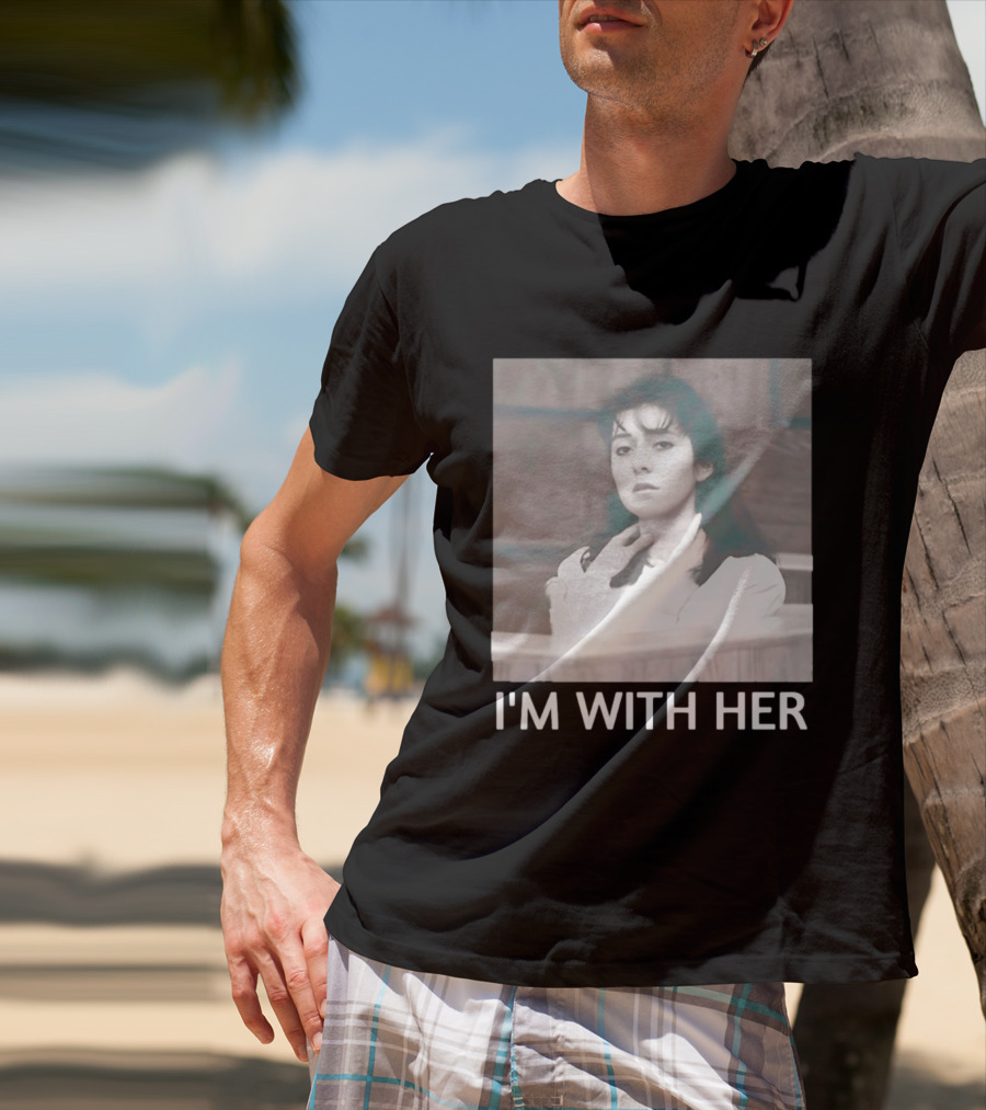 Lorena Bobbitt I'm With Her Courtroom Image T-Shirt